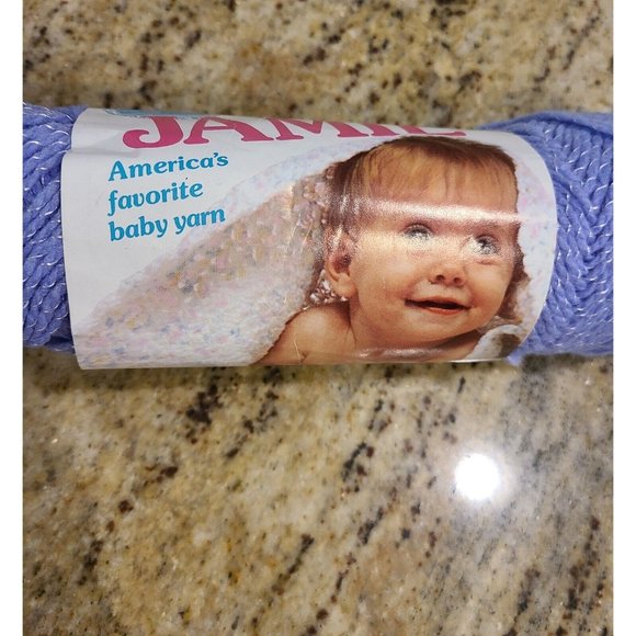 Lion Brand Yarns 1 Skein Jamie America’s Favorite Baby Yarn 255 Orchid Purple - Picture 2 of 6